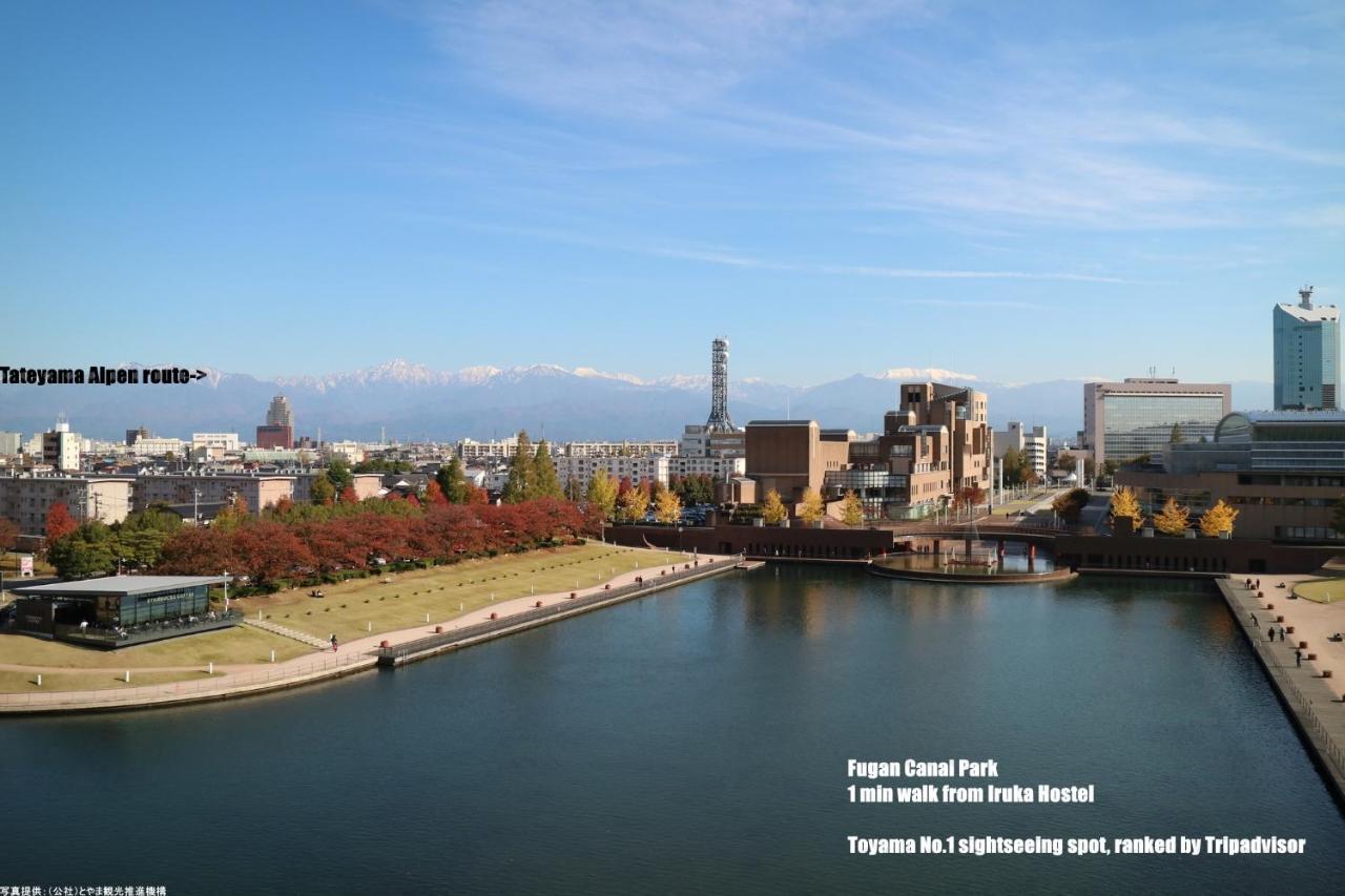 Iruka Hostel Toyama Exteriör bild